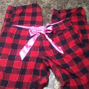 Victoria Secret PINK Flannel Lounge Pants, size S,